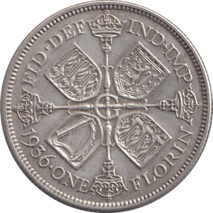 1936 FLORIN ( EF ) - WORLD COINS - Cambridgeshire Coins