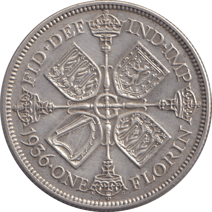 1936 FLORIN ( EF ) - WORLD COINS - Cambridgeshire Coins