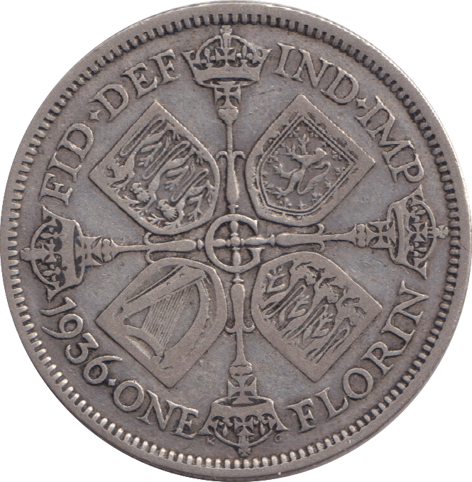 1936 FLORIN ( GF ) - FLORIN - Cambridgeshire Coins