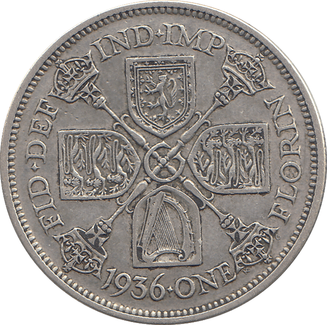 1936 FLORIN ( GF ) - FLORIN - Cambridgeshire Coins