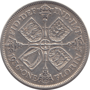 1936 FLORIN ( GVF ) - FLORIN - Cambridgeshire Coins