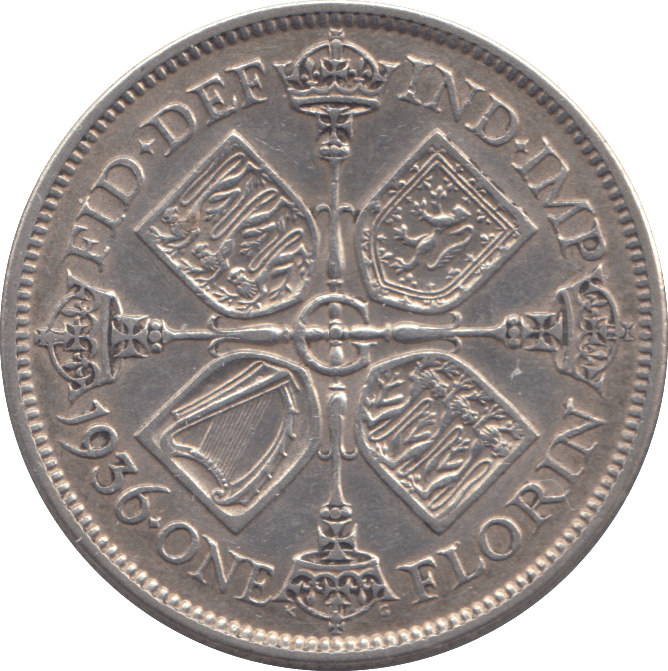 1936 FLORIN ( GVF ) - FLORIN - Cambridgeshire Coins