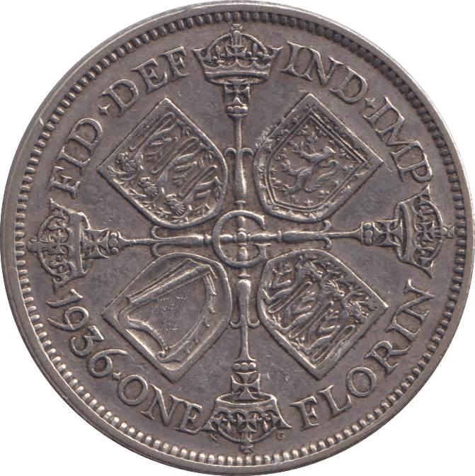 1936 FLORIN ( GVF ) - FLORIN - Cambridgeshire Coins