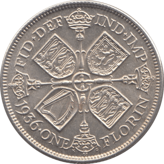1936 FLORIN ( UNC ) - FLORIN - Cambridgeshire Coins