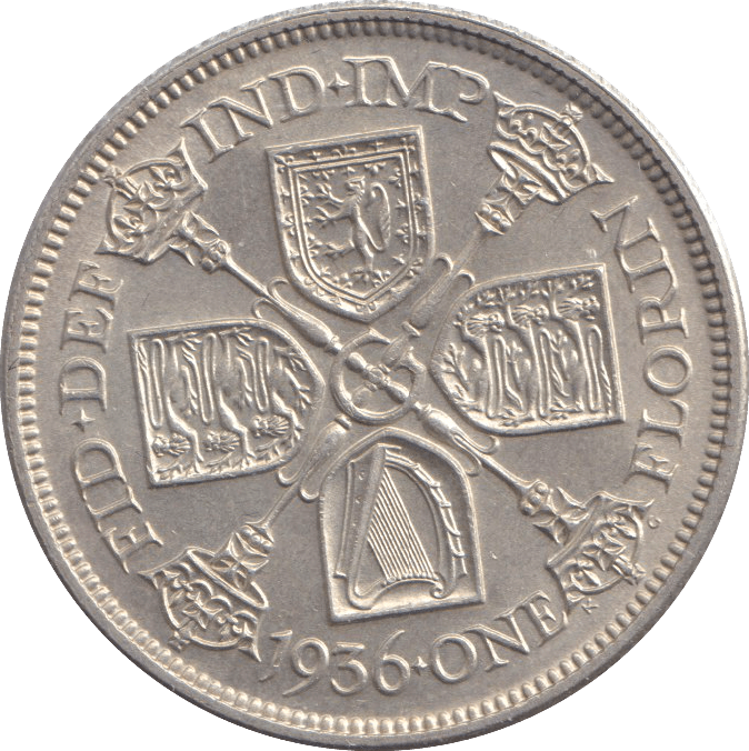 1936 FLORIN ( UNC ) - FLORIN - Cambridgeshire Coins