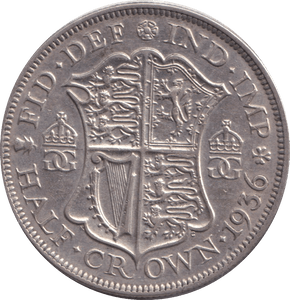 1936 HALF CROWN ( GVF ) - HALFCROWN - Cambridgeshire Coins