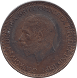 1936 HALF PENNY ( UNC ) - HALFPENNY - Cambridgeshire Coins