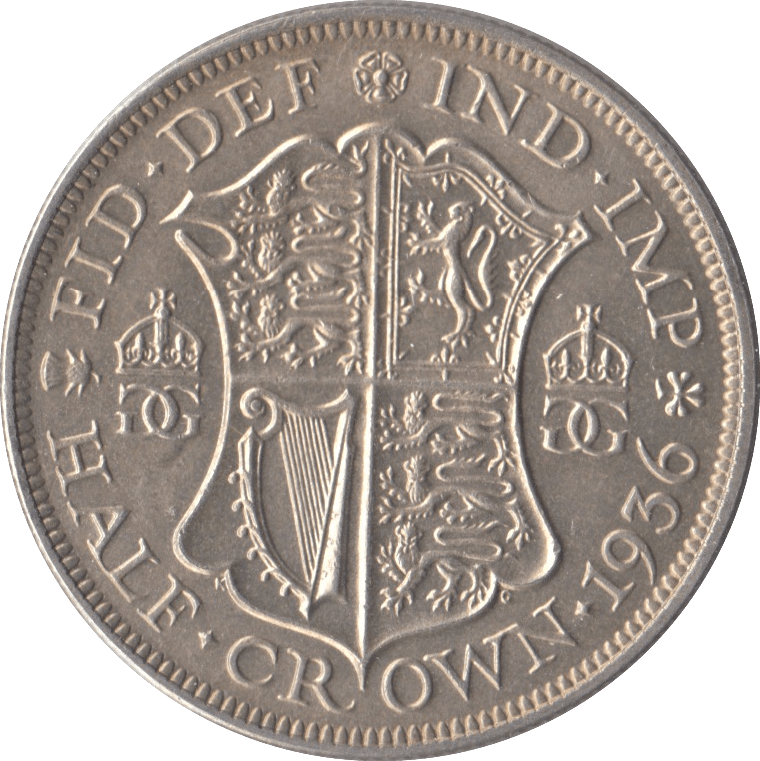 1936 HALFCROWN ( BU ) - HALFCROWN - Cambridgeshire Coins
