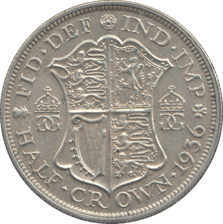 1936 HALFCROWN ( EF ) - HALFCROWN - Cambridgeshire Coins