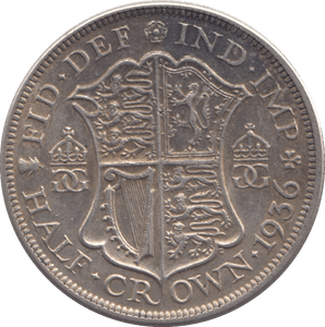 1936 HALFCROWN ( GVF ) - Halfcrown - Cambridgeshire Coins