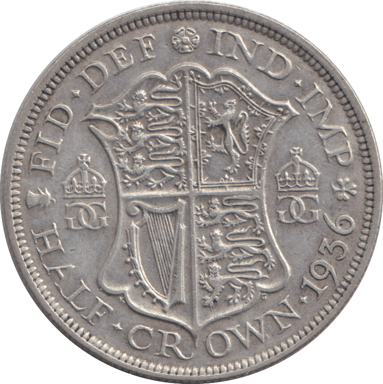 1936 HALFCROWN ( VF ) - HALFCROWN - Cambridgeshire Coins