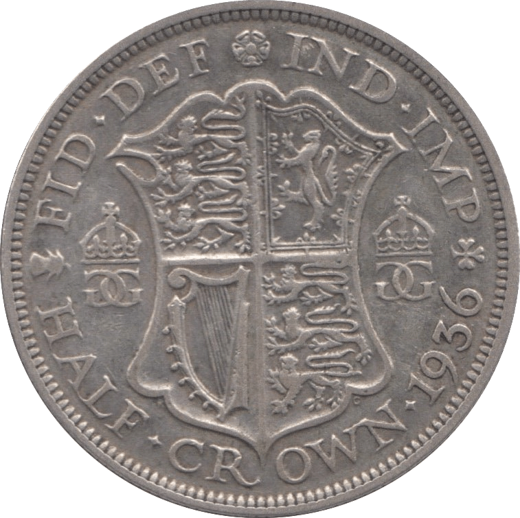 1936 HALFCROWN ( VF ) - HALFCROWN - Cambridgeshire Coins