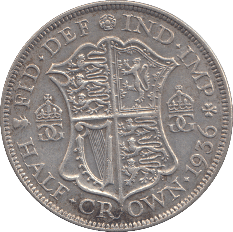 1936 HALFCROWN ( VF ) - HALFCROWN - Cambridgeshire Coins