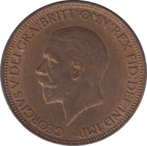 1936 HALFPENNY (UNC) - HALFPENNY - Cambridgeshire Coins