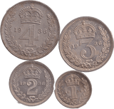 1936 MAUNDY SET GEORGE V - Maundy Set - Cambridgeshire Coins