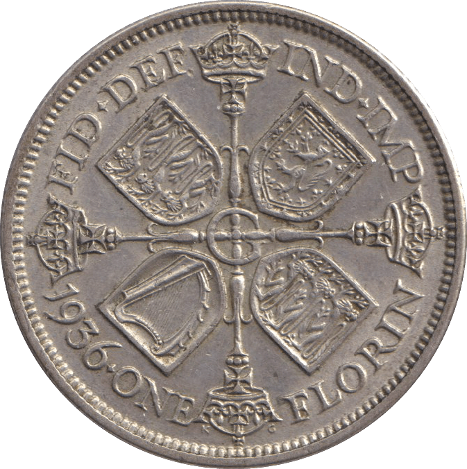 1936 ONE FLORIN ( EF ) - FLORIN - Cambridgeshire Coins