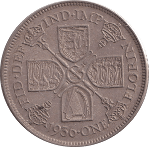 1936 ONE FLORIN ( EF ) - FLORIN - Cambridgeshire Coins