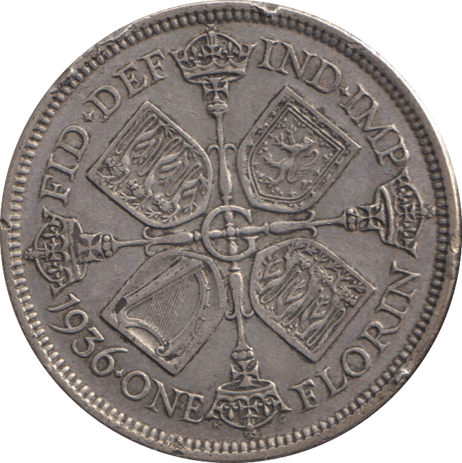 1936 ONE FLORIN ( VF ) - FLORIN - Cambridgeshire Coins