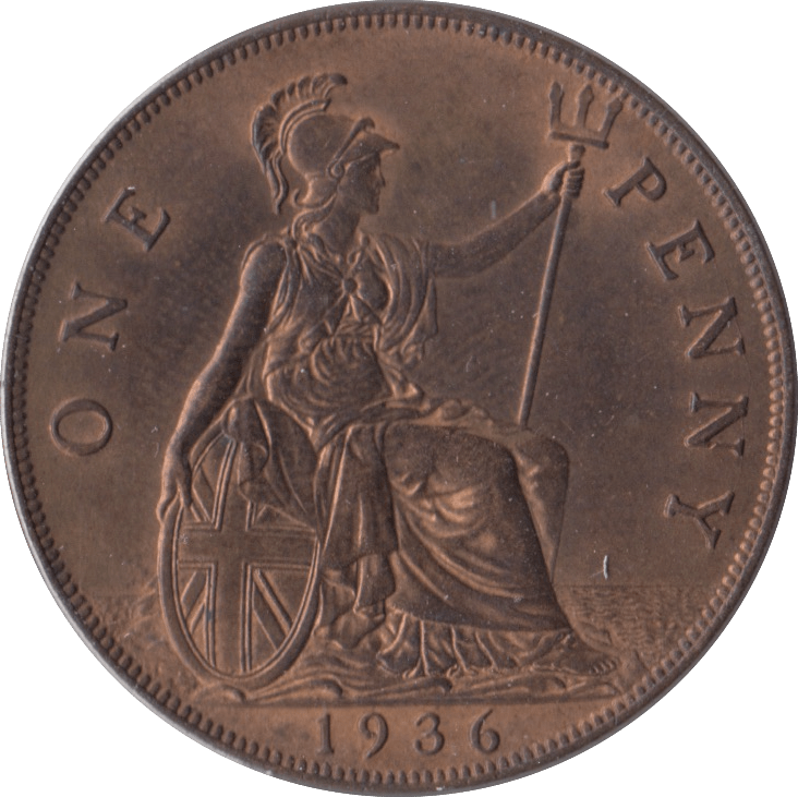 1936 PENNY ( BU ) - Penny - Cambridgeshire Coins