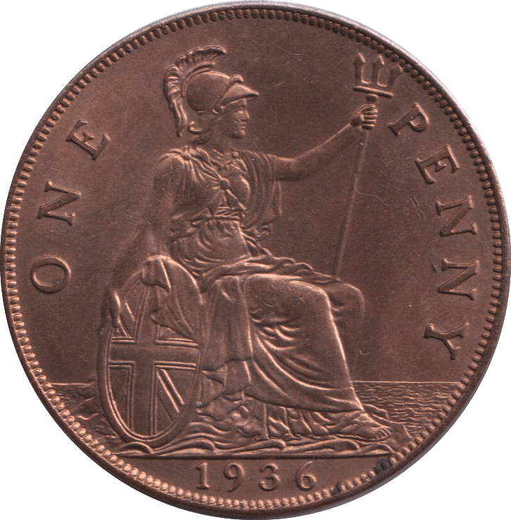 1936 PENNY ( BU ) - PENNY - Cambridgeshire Coins