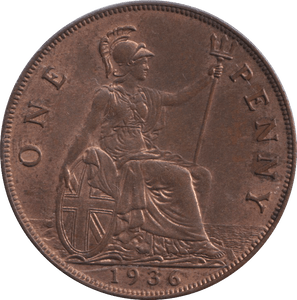1936 PENNY ( EF ) - PENNY - Cambridgeshire Coins