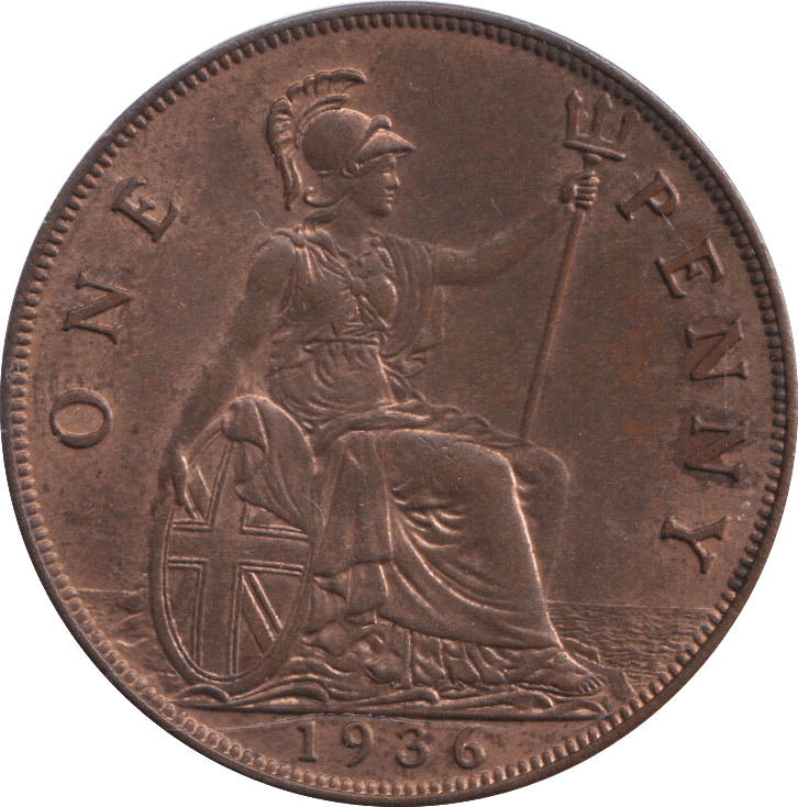 1936 PENNY ( EF ) - PENNY - Cambridgeshire Coins