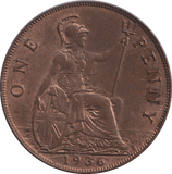 1936 PENNY ( EF ) - PENNY - Cambridgeshire Coins