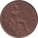 1936 PENNY ( UNC ) - PENNY - Cambridgeshire Coins