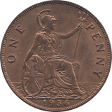 1936 PENNY ( UNC ) - PENNY - Cambridgeshire Coins