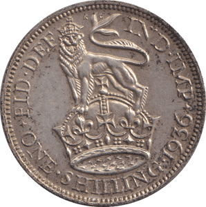1936 SHILLING ( AUNC ) - SHILLING - Cambridgeshire Coins