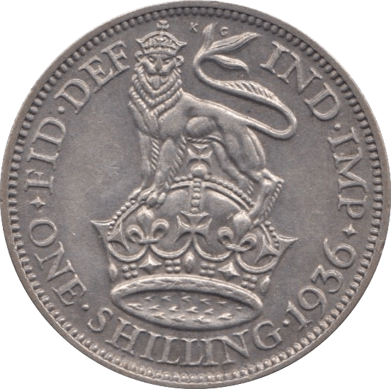 1936 SHILLING ( EF ) - SHILLING - Cambridgeshire Coins