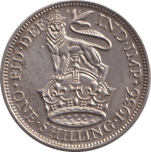 1936 SHILLING ( UNC ) - SHILLING - Cambridgeshire Coins