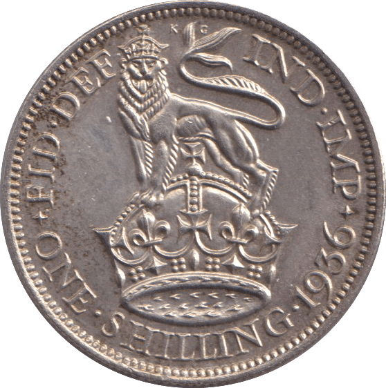 1936 SHILLING ( UNC ) - SHILLING - Cambridgeshire Coins