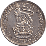 1936 SHILLING ( UNC ) - SHILLING - Cambridgeshire Coins