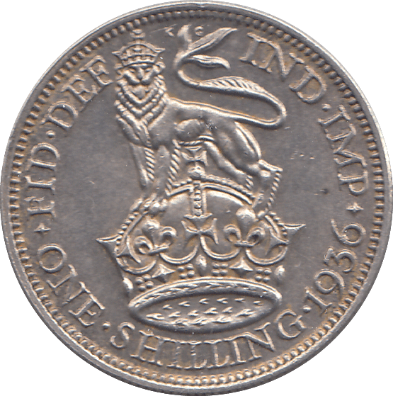 1936 SHILLING ( UNC ) - SHILLING - Cambridgeshire Coins