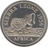 1936 SIERRA LEONE ONE CROWN - WORLD COINS - Cambridgeshire Coins