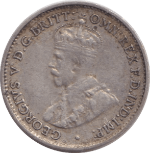 1936 SILVER SIXPENCE AUSTRALIA - SILVER WORLD COINS - Cambridgeshire Coins