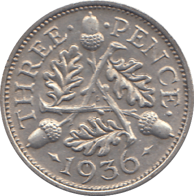 1936 SIXPENCE ( AUNC ) - SIXPENCE - Cambridgeshire Coins