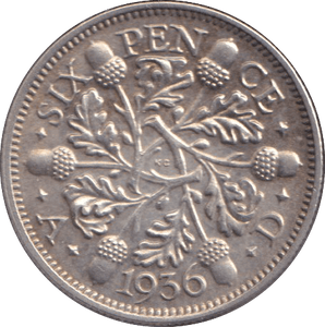 1936 SIXPENCE ( UNC ) - SIXPENCE - Cambridgeshire Coins