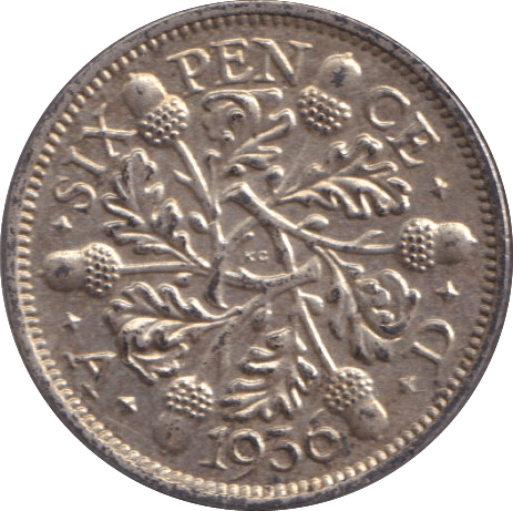 1936 SIXPENCE ( UNC ) - SIXPENCE - Cambridgeshire Coins