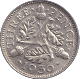 1936 THREEPENCE ( EF ) - THREEPENCE - Cambridgeshire Coins
