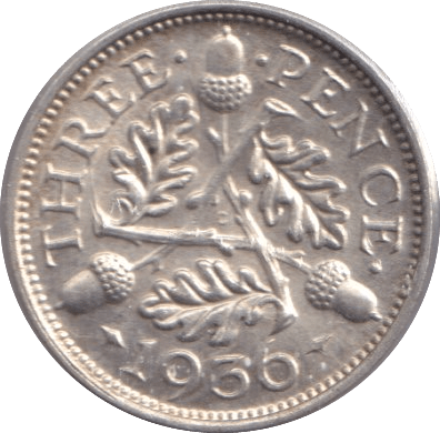 1936 THREEPENCE ( UNC ) - Threepence - Cambridgeshire Coins
