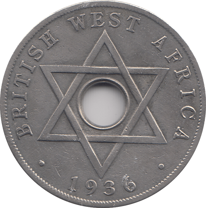 1936 WEST AFRICA ONE PENNY - WORLD COINS - Cambridgeshire Coins