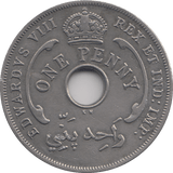 1936 WEST AFRICA ONE PENNY - WORLD COINS - Cambridgeshire Coins