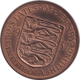 1937 1/12 SHILLING - PENNY - Cambridgeshire Coins