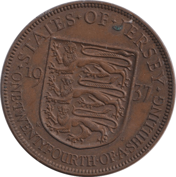1937 1/24 SHILLING - PENNY - Cambridgeshire Coins