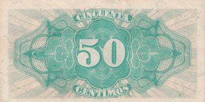 1937 50 PESTAS BANKNOTE SPAIN REF-1635 - WORLD BANKNOTES - Cambridgeshire Coins