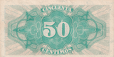 1937 50 PESTAS BANKNOTE SPAIN REF-1635 - WORLD BANKNOTES - Cambridgeshire Coins