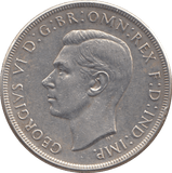 1937 AUSTRALIA SILVER CROWN - SILVER WORLD COINS - Cambridgeshire Coins