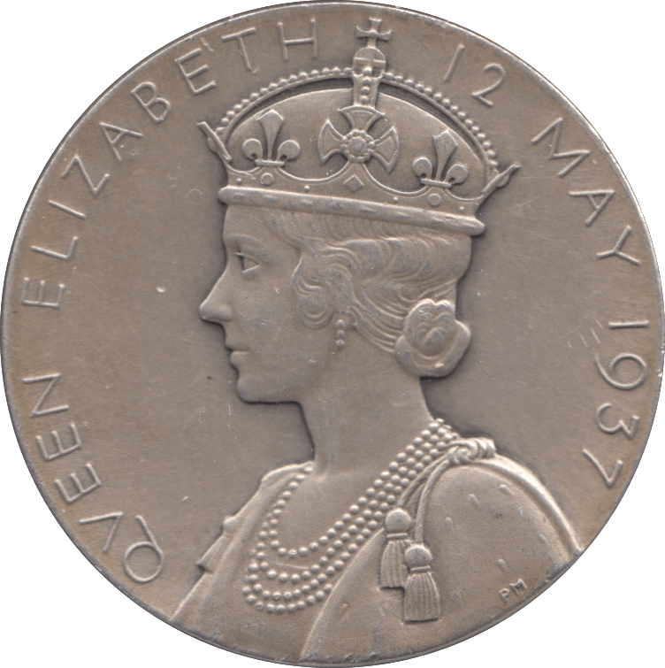 1937 CORONATION KING GEORGE VI QUEEN ELIZABETH MEDALLION - MEDALS & MEDALLIONS - Cambridgeshire Coins